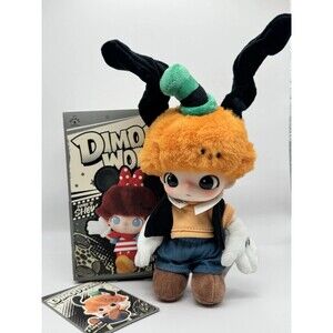 Authentic PopMart Dimoo World X Disney Series Plush Keychain - Goofy’s Prank